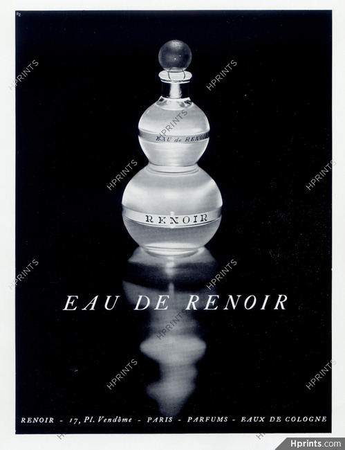 Renoir (Perfumes) 1952 Eau de Renoir