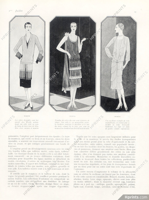 Worth (Couture) 1926