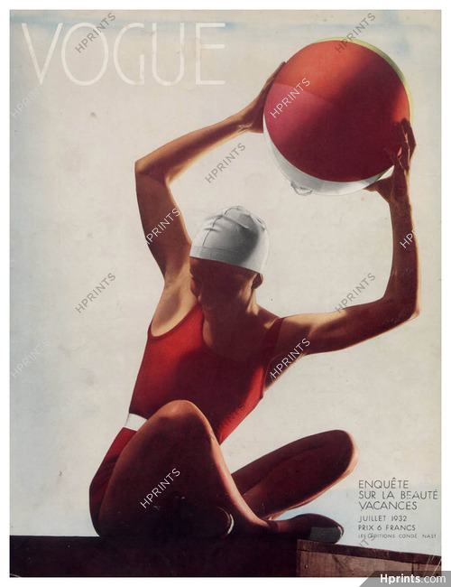 Vogue 1932 Cover Only, Swimwear