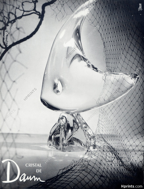 Daum (Crystal Glass) 1959 J. Boulas