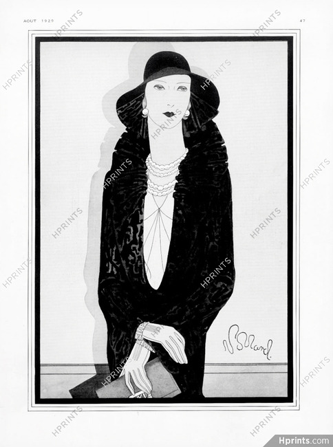 Madame Agnès 1929 Douglas Pollard, Hats