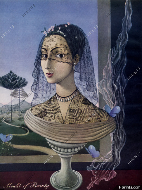Milena Pavlovic Barili 1941 Fantasy of Beauty, Buste