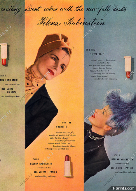 Helena Rubinstein (Cosmetics) 1945 lipstick