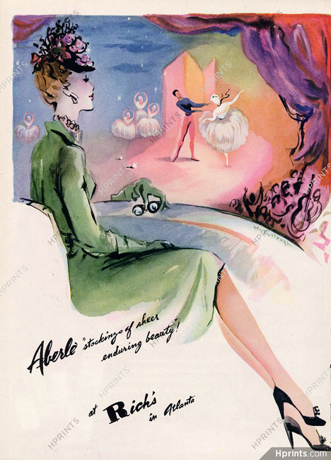 Aberlé (Hosiery, Stockings) 1944 Mc Cullough