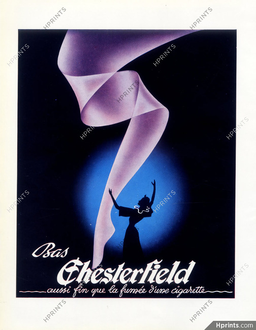 Chesterfield (Stockings) 1952 Stockings Hosiery
