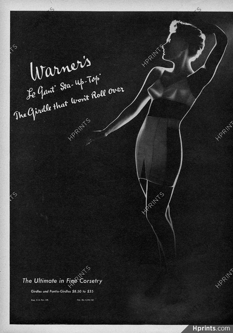 Warner's (Lingerie) 1944 Girdle, Brassière