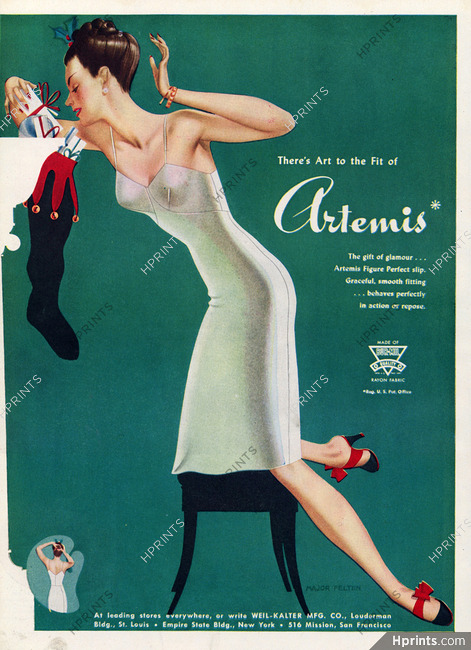 Artemis (Lingerie) 1945 Major Felten, Nightgown