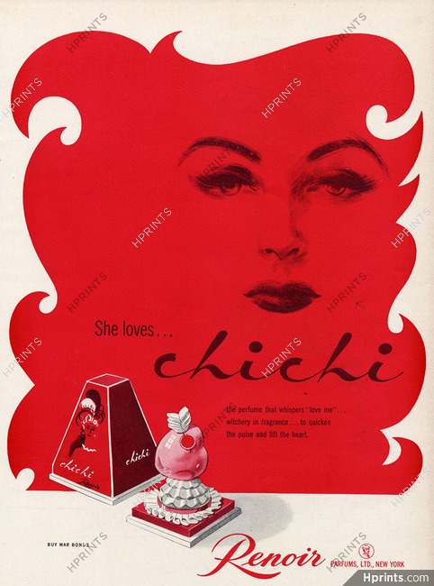 Renoir (Perfumes) 1944 Chichi