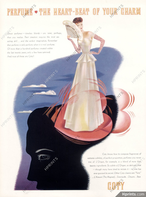 Coty (Perfumes) 1942 L'Origan