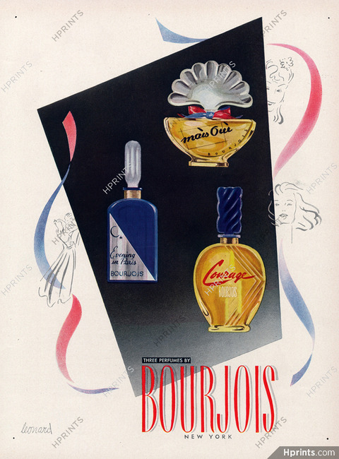 Bourjois (Perfumes) 1942 Leonard