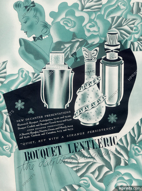 Lenthéric (Perfumes) 1941 "Bouquet", MAC