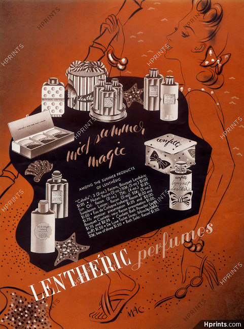 Lenthéric (Perfumes) 1941 MAC