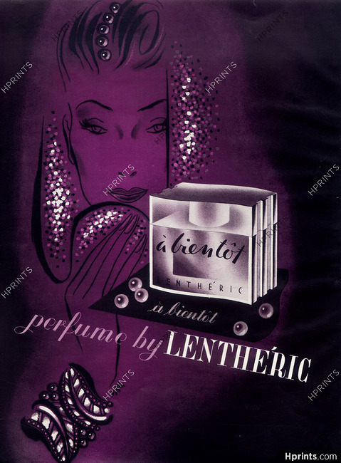 Lenthéric (Perfumes) 1941 "A Bientôt", MAC