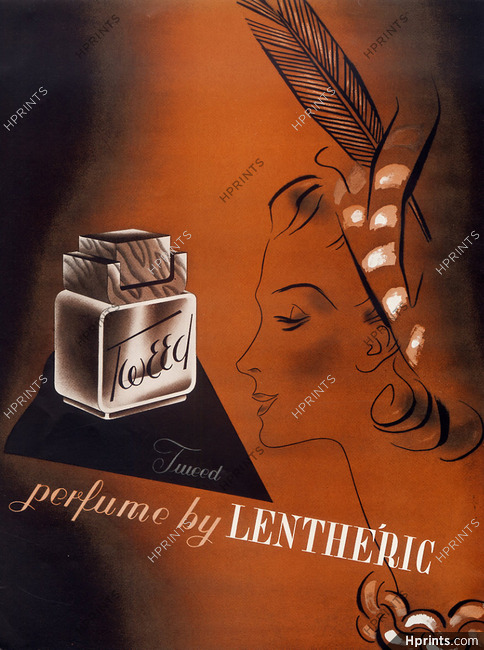 Lenthéric (Perfumes) 1941 "Tweed", MAC