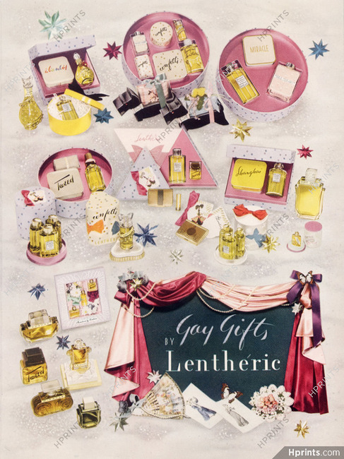Lenthéric (Perfumes) 1941 Gay Gifts