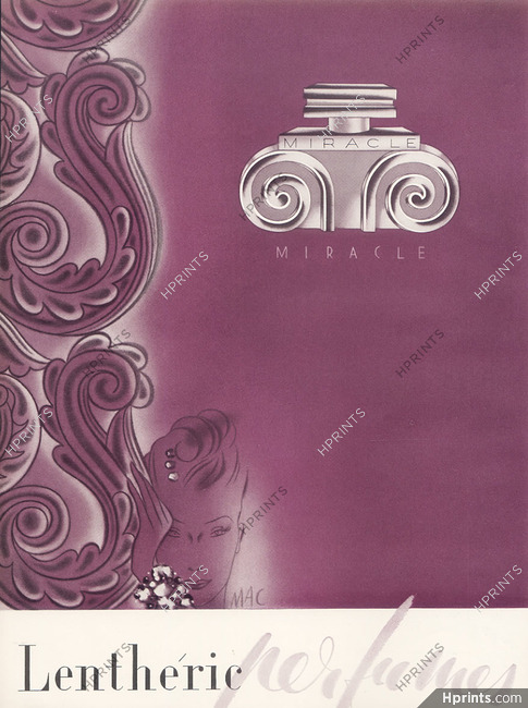 Lenthéric (Perfumes) 1942 Miracle, MAC