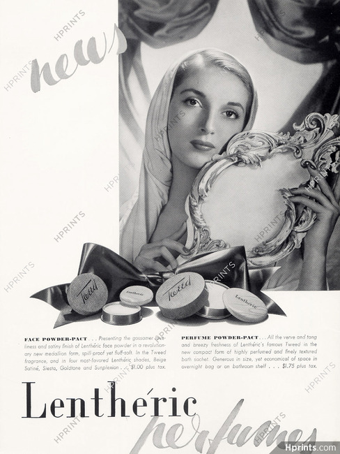 Lenthéric (Perfumes) 1942 "Tweed"