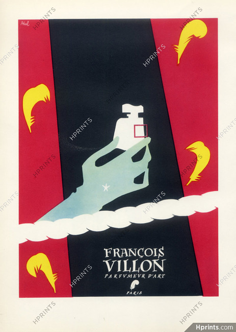 Francois Villon (Perfumes) 1946 Abel