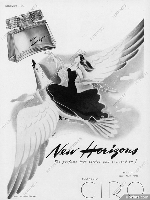 Ciro (Perfumes) 1941 "New Horizon"