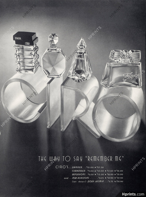 Ciro (Perfumes) 1942