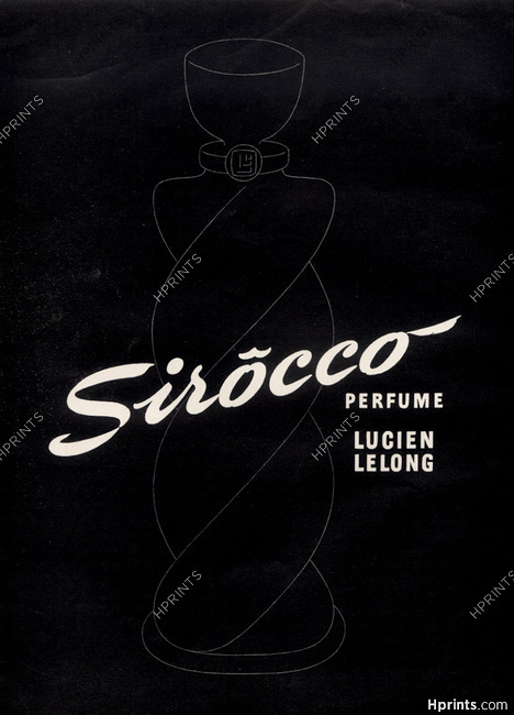 Lucien Lelong (Perfumes) 1944 Sirôcco