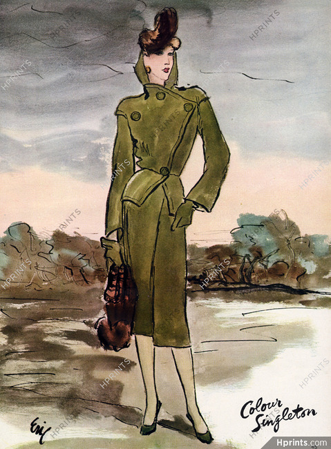 Eric (Carl Erickson) 1941 Coat, Nettie Rosenstein