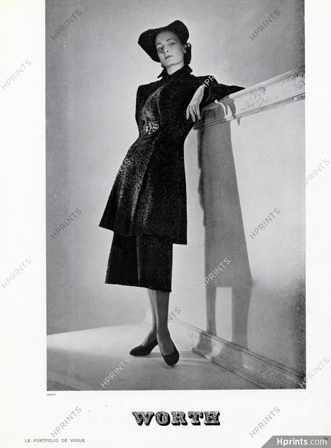 Worth (Couture) 1937 Horst