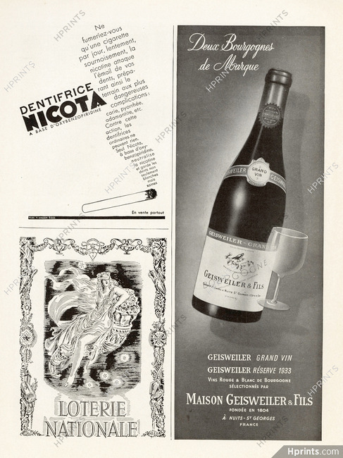 Geisweiler Bourgogne 1947
