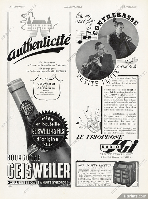 Geisweiler Bourgogne 1936