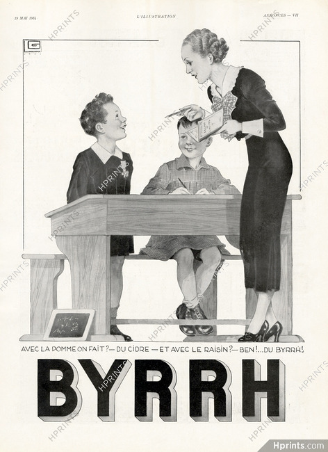 Byrrh 1934 Léonnec