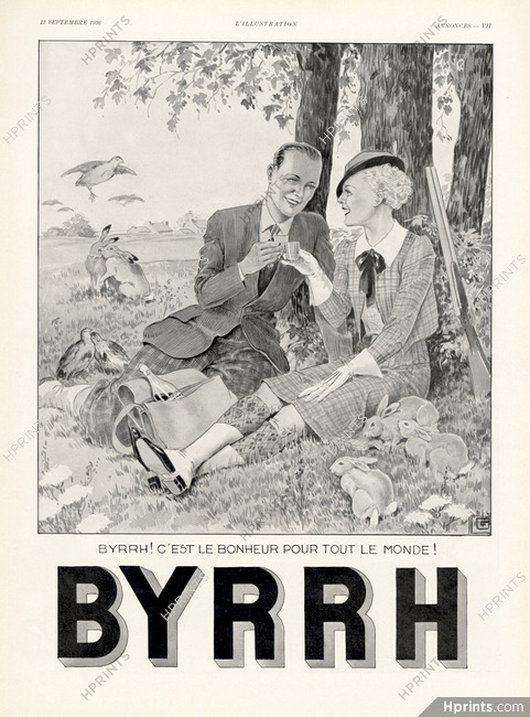 Byrrh 1936 Lovers, Léonnec