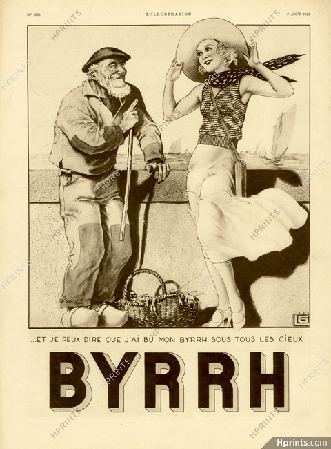 Byrrh 1932 Léonnec