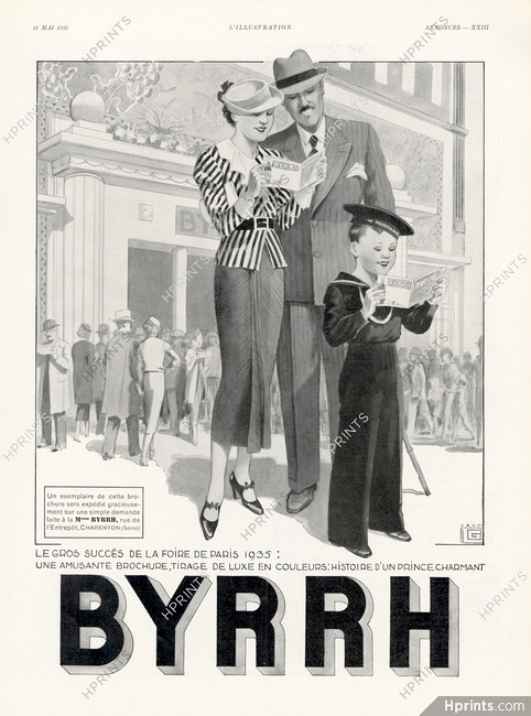 Byrrh 1935 Foire de Paris, Léonnec