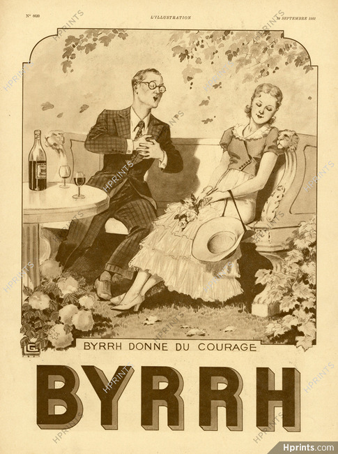 Byrrh 1931 Lovers, Léonnec