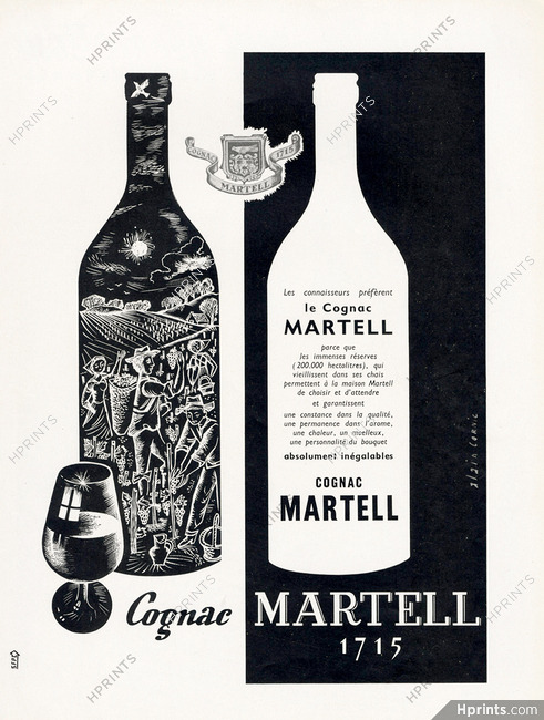 Martell 1951 Alain Cornic