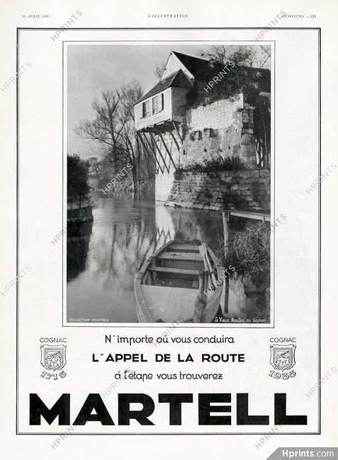 Martell 1936 Vieux Moulin de Vernon