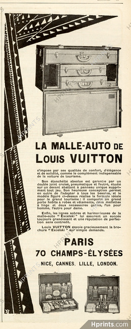 Louis Vuitton 1925 Malle-Auto Excelski