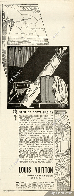 Louis Vuitton 1927 Sacs et Porte-habits, Housse de Golf