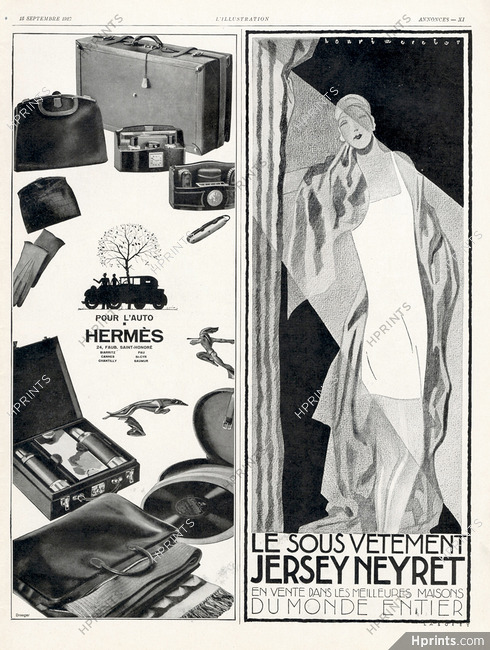 Hermès (Pour l'auto) 1928 Neyret by Henri Mercier
