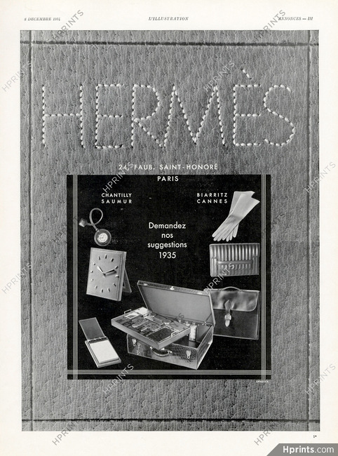 Hermès 1934 Toiletrie Bag, Gloves (L)