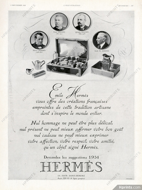 Hermès 1933 Emile Hermès, Toiletries Bag