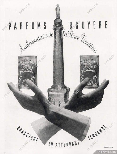 Bruyère (Perfumes) 1949 Place Vendôme