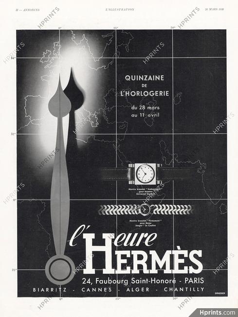 Hermès (Watches) 1938 Ambassador, Firmament