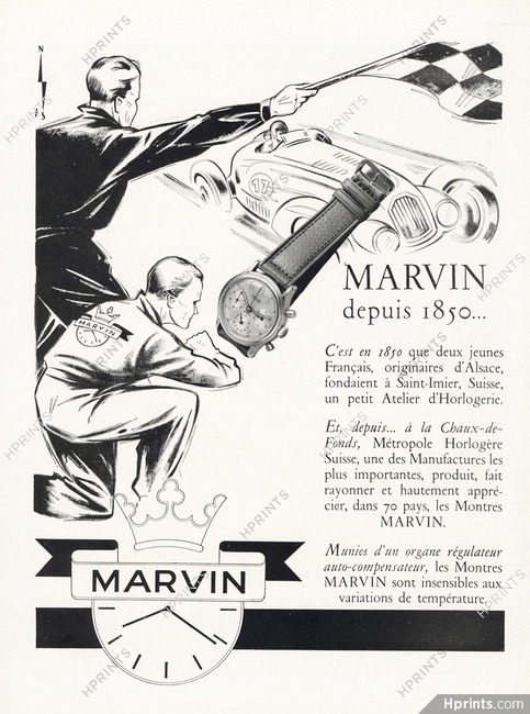 Marvin (Watches) 1950