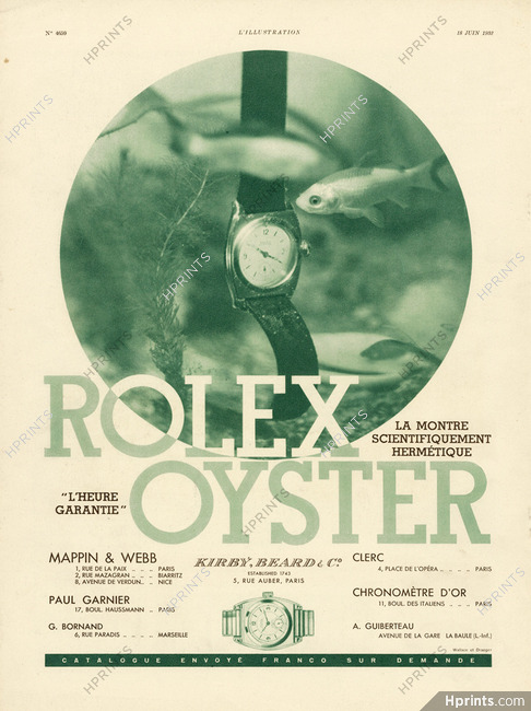 Rolex 1932 Oyster Hermetique