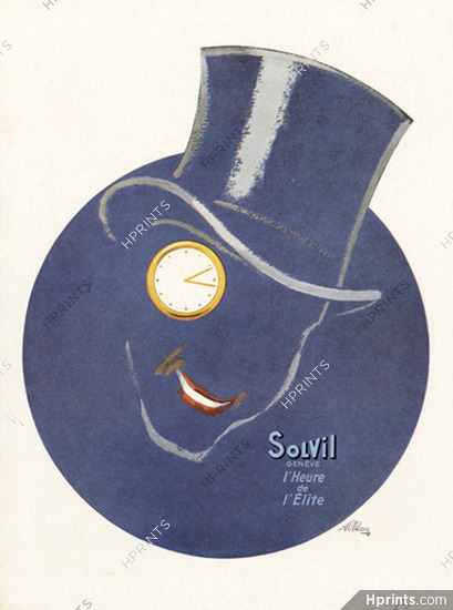 Solvil (Watches) 1947 Genève, Alprou