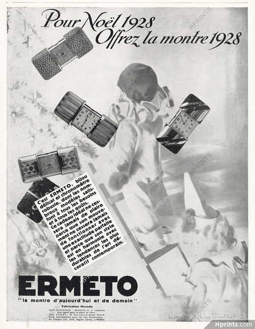 Ermeto Movado 1928 Pierrot, Photo Laure Albin Guillot
