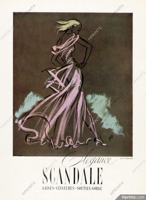 Scandale 1947 Elégance, Fernando Bosc (L)