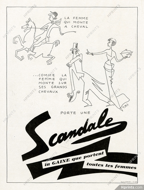 Kestos (Lingerie) 1950 Bra Girdle J.Langlais — Advertisement