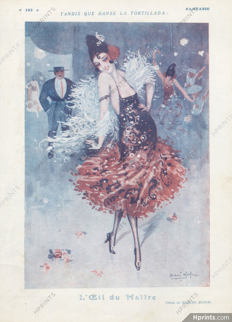 L'Œil du Maître, 1920 - Marcel Bloch Gypsy Dancing